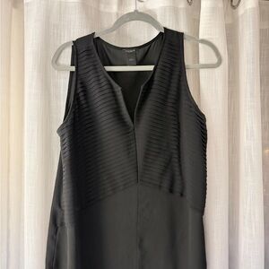 Ann Taylor Black Sleeveless Blouse